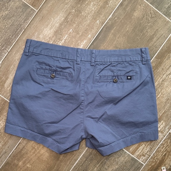 GAP Women's Slate Blue Shorts - Picture 6 of 8